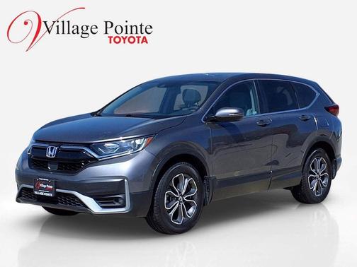Gray 2021 Honda CR-V AWD EX