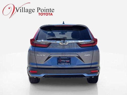 Gray 2021 Honda CR-V AWD EX