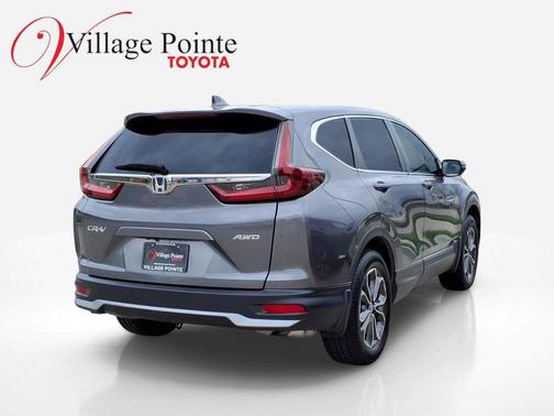 Gray 2021 Honda CR-V AWD EX
