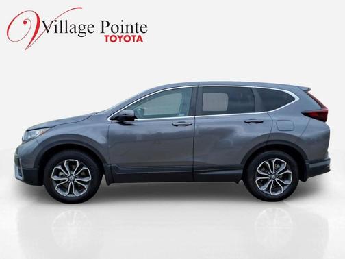 Gray 2021 Honda CR-V AWD EX