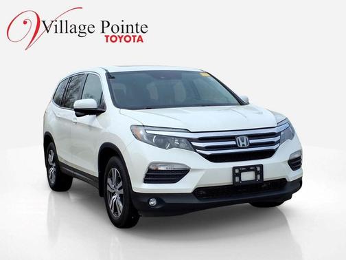 White Diamond Pearl 2018 Honda Pilot EX-L