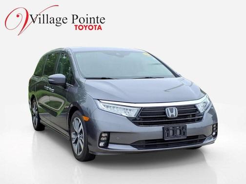 Obsidian Blue Pearl 2023 Honda Odyssey Touring