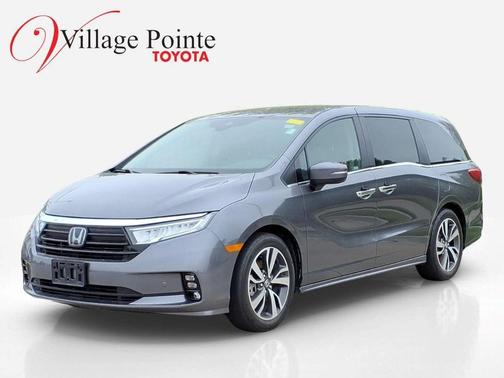 Obsidian Blue Pearl 2023 Honda Odyssey Touring
