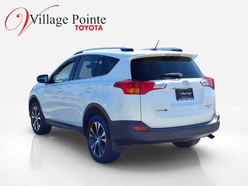 Blizzard Pearl 2015 Toyota RAV4 Limited