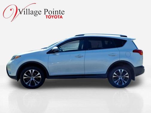 Blizzard Pearl 2015 Toyota RAV4 Limited