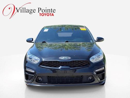 Aurora Black 2021 Kia Forte GT-Line