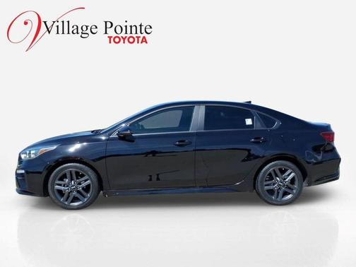 Aurora Black 2021 Kia Forte GT-Line
