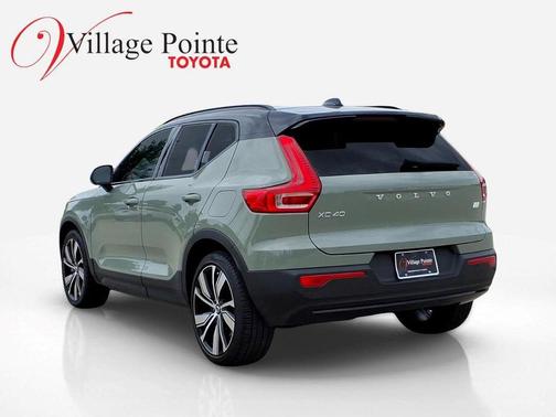 Sage Green 2021 Volvo XC40 Recharge Pure Electric P8
