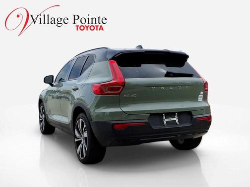 Sage Green 2021 Volvo XC40 Recharge Pure Electric P8