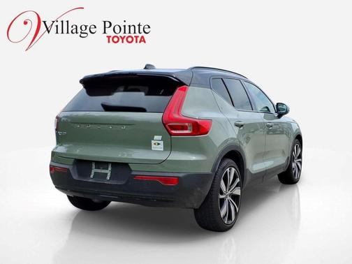 Sage Green 2021 Volvo XC40 Recharge Pure Electric P8