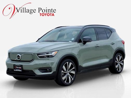 Sage Green 2021 Volvo XC40 Recharge Pure Electric P8