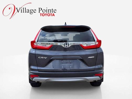 Gray 2018 Honda CR-V EX-L
