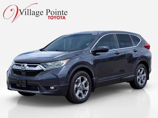Gray 2018 Honda CR-V EX-L