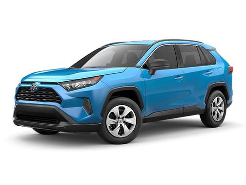 Blue Flame 2019 Toyota RAV4 LE