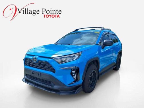 Blue Flame 2019 Toyota RAV4 LE