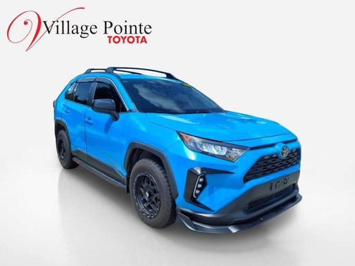 Blue Flame 2019 Toyota RAV4 LE