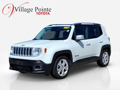 Alpine White 2017 Jeep Renegade Limited