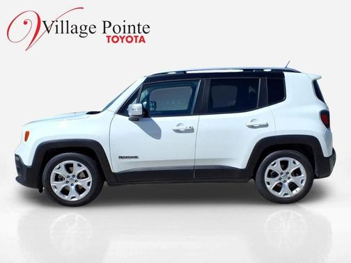Alpine White 2017 Jeep Renegade Limited