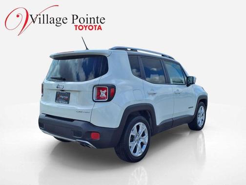 Alpine White 2017 Jeep Renegade Limited