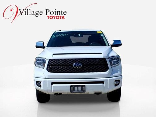 Super White 2019 Toyota Tundra Platinum