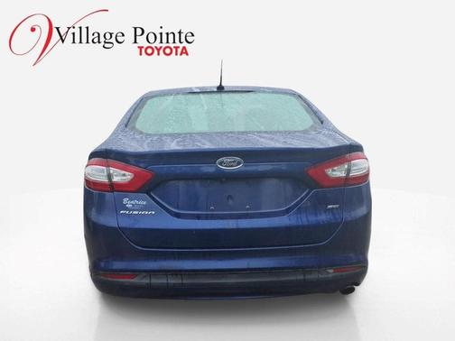 Deep Impact Blue 2015 Ford Fusion SE