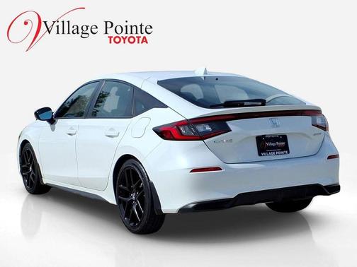Platinum White Pearl 2025 Honda Civic Sport