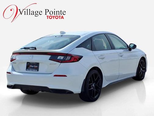 Platinum White Pearl 2025 Honda Civic Sport