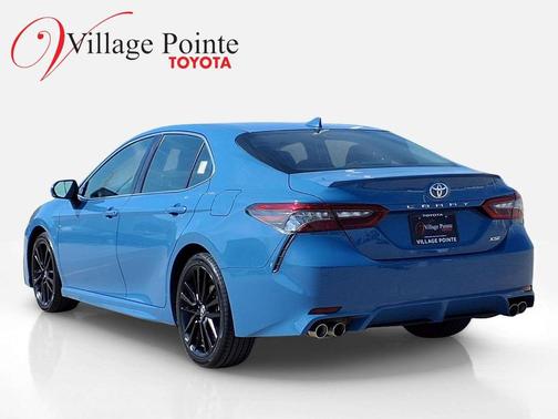 Blue 2024 Toyota Camry XSE