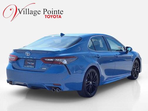 Blue 2024 Toyota Camry XSE