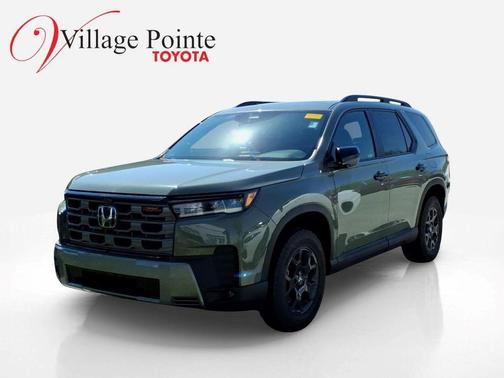 Ash Green Metallic 2026 Honda Pilot TrailSport