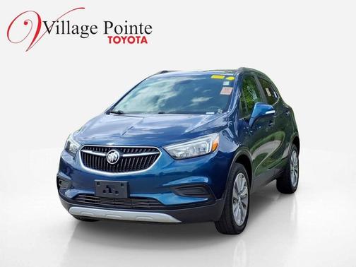 Deep Azure Metallic 2019 Buick Encore Preferred