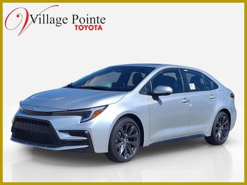 Classic Silver Met 2026 Toyota Corolla XSE