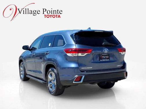 Shoreline Mist 2018 Toyota Highlander Limited Platinum