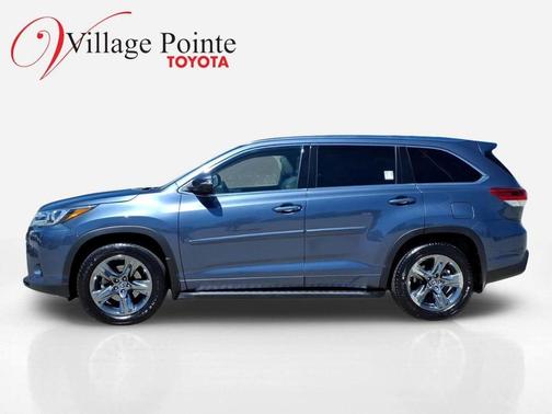 Shoreline Mist 2018 Toyota Highlander Limited Platinum