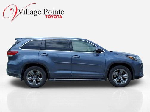 Shoreline Mist 2018 Toyota Highlander Limited Platinum