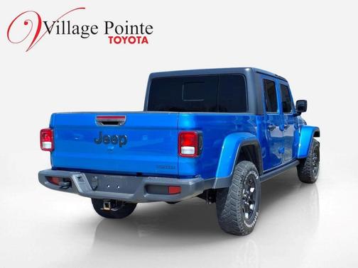 Hydro Blue Pearlcoat 2021 Jeep Gladiator Willys 4x4