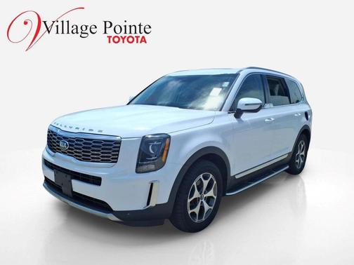 Glacial White Pearl 2021 Kia Telluride EX