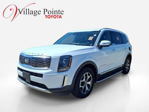 Glacial White Pearl 2021 Kia Telluride EX