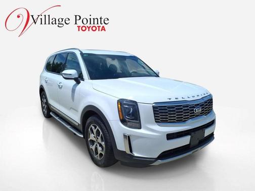 Glacial White Pearl 2021 Kia Telluride EX