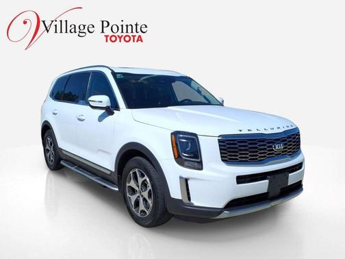 Glacial White Pearl 2021 Kia Telluride EX