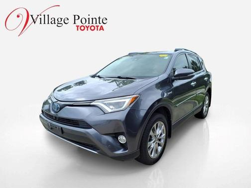 Magnetic Gray Metallic 2016 Toyota RAV4 Hybrid Limited