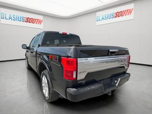 Shadow Black 2018 Ford F-150 Platinum