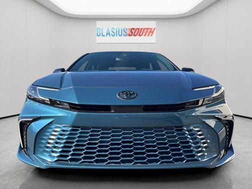 Midnight Black Metallic 2025 Toyota Camry XSE