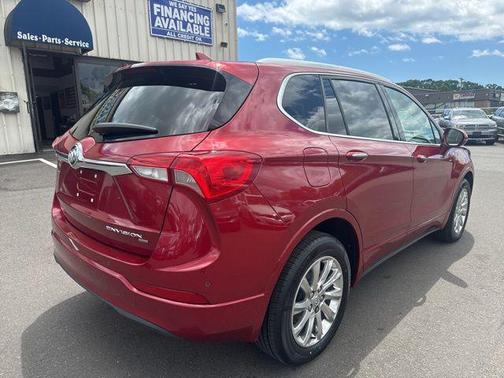 Chili Red Metallic 2019 Buick Envision Essence
