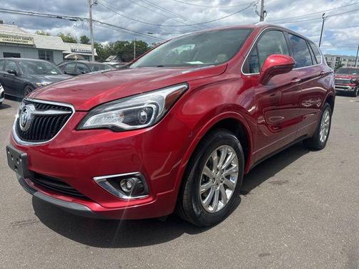 Chili Red Metallic 2019 Buick Envision Essence