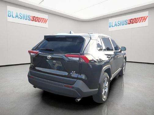 Midnight Black Metallic 2025 Toyota RAV4 Hybrid LE