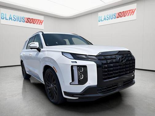 Hyper White 2025 Hyundai PALISADE Calligraphy Night Edition