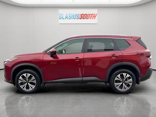 Scarlet Ember Tintcoat 2023 Nissan Rogue SV