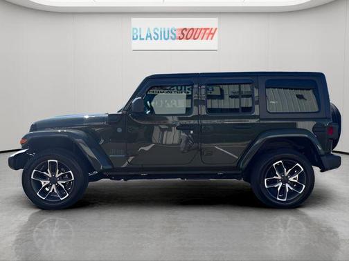 Sarge Green Clearcoat 2024 Jeep Wrangler 4xe Sport S
