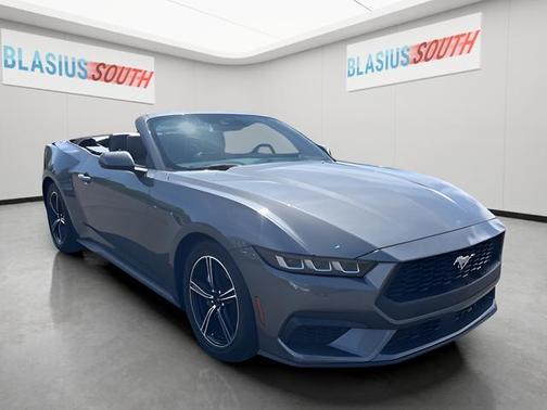 Carbonized Gray Metallic 2025 Ford Mustang EcoBoost Premium